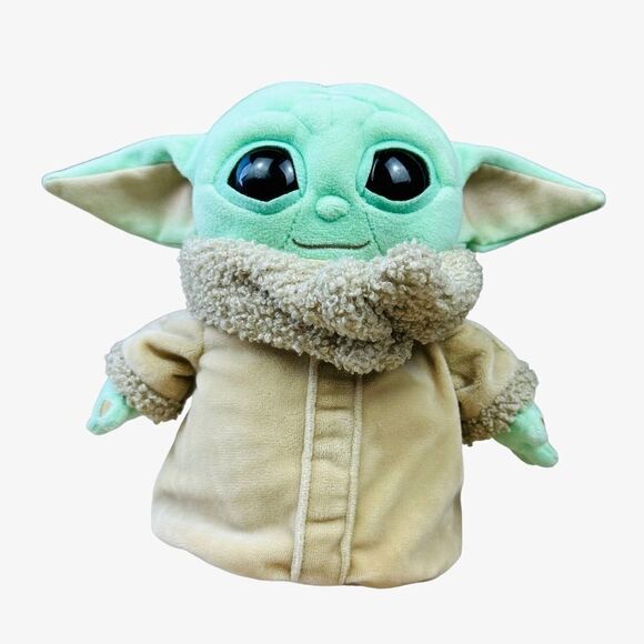 🔥 Star Wars The Mandalorian Grogu Baby Yoda Plushie - Picture 1 of 8
